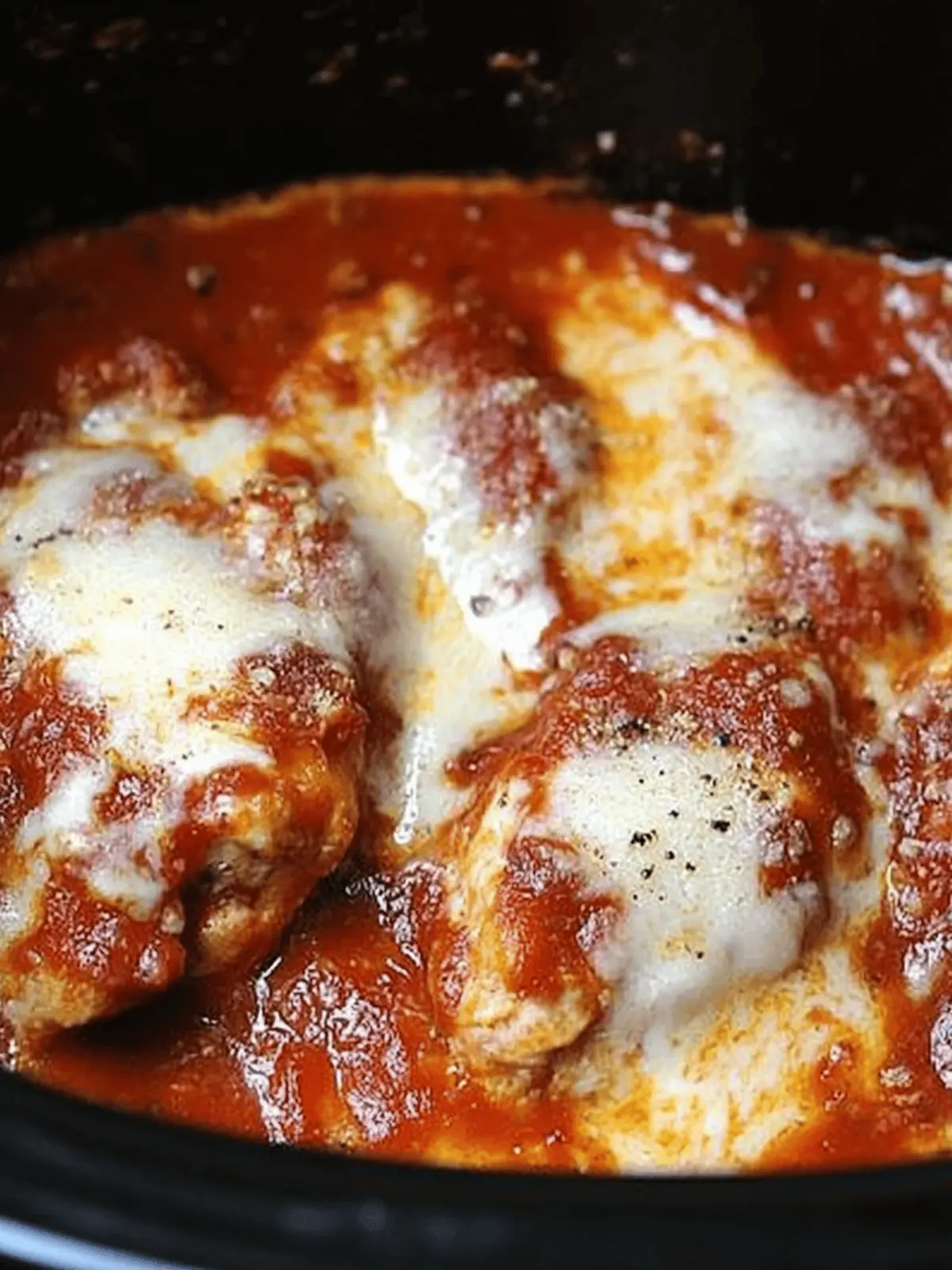Crock-Pot Chicken Parmesan (A Lighter Version of the Classic)