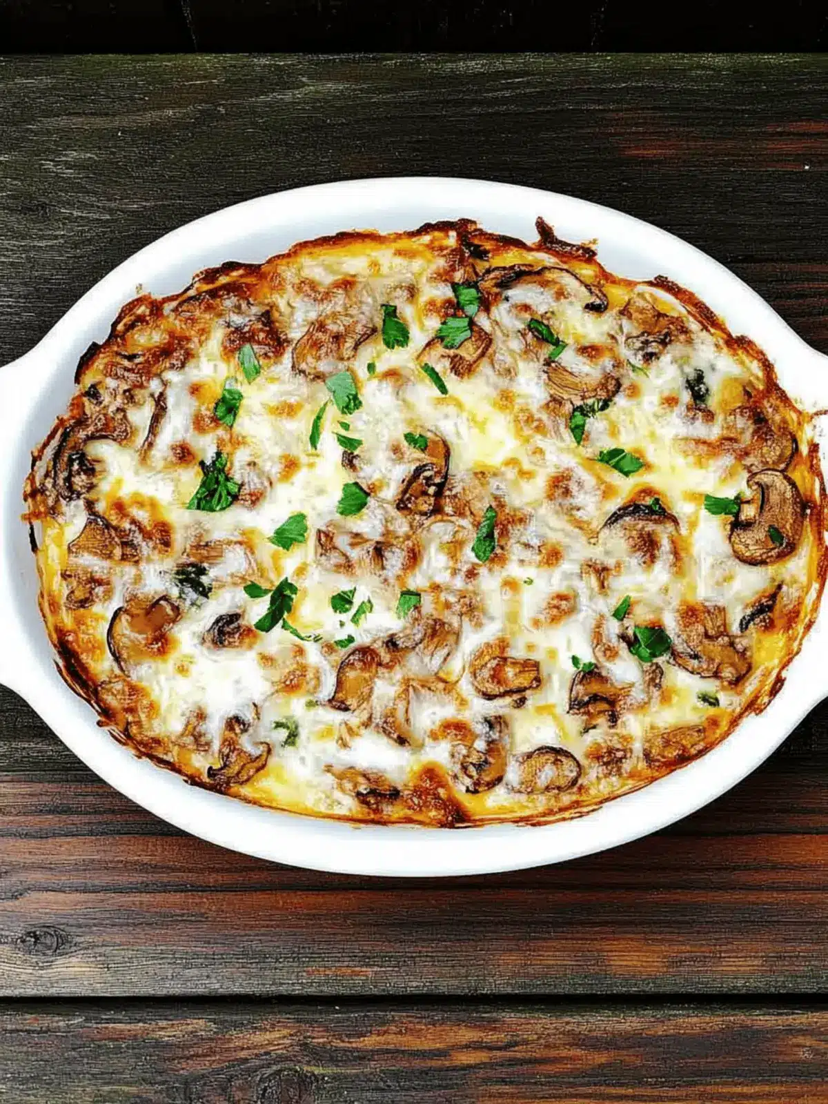 Portabella Mushroom Casserole