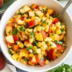 Peach Corn Salsa