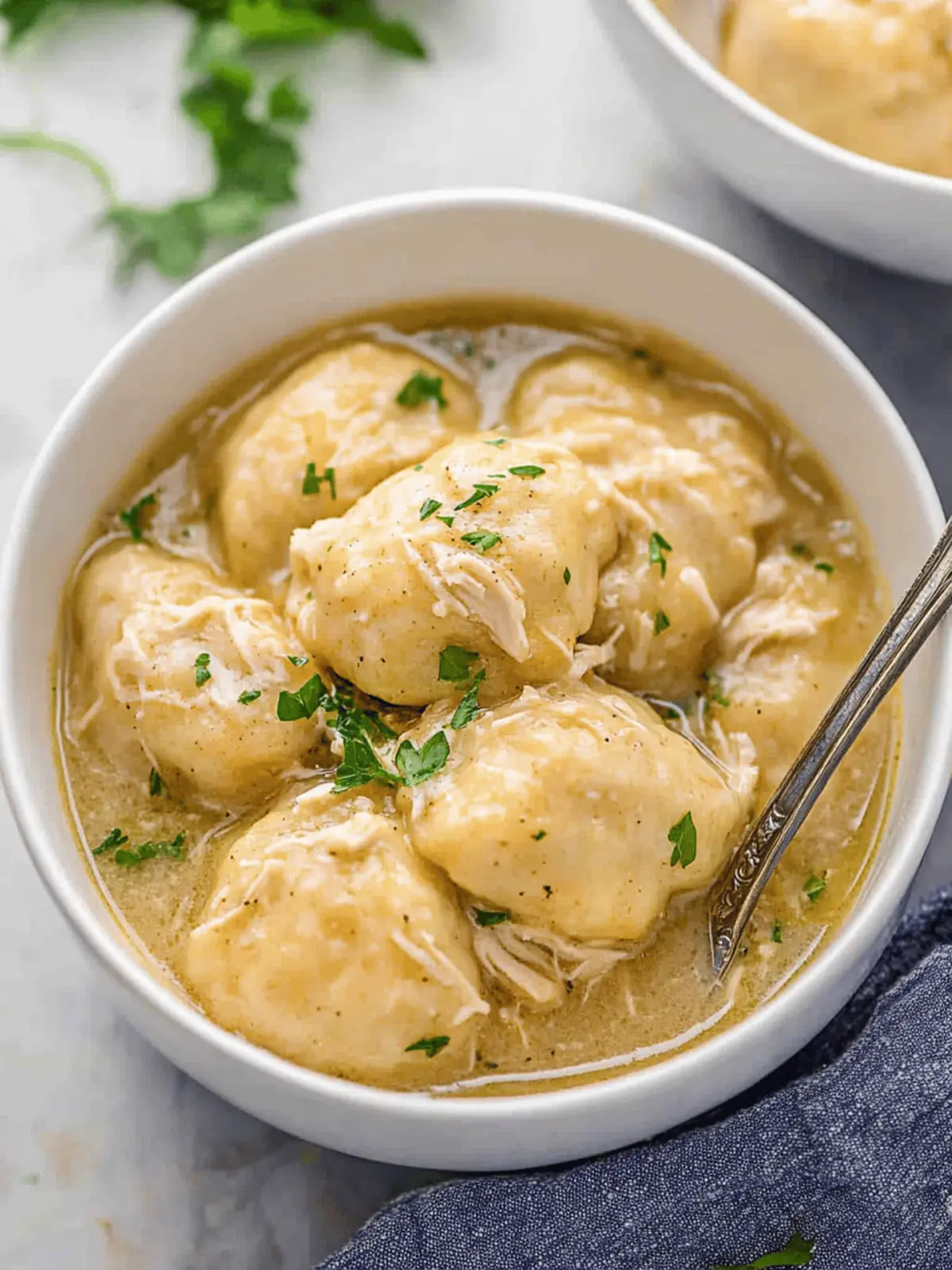 Slow Cooker Chicken and Dumplings