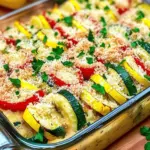 Garden Zucchini Squash Casserole