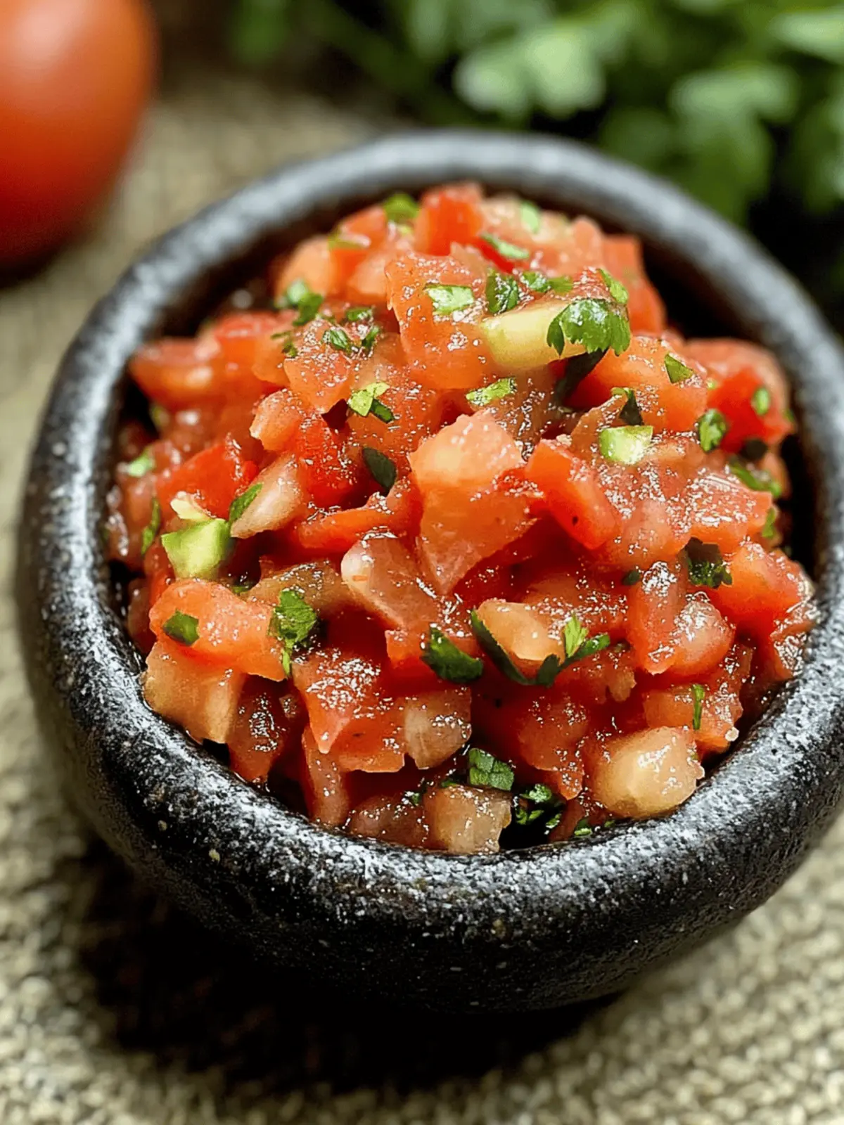Fresh Salsa Fresca: The Ultimate Flavor Boost for Every Dish