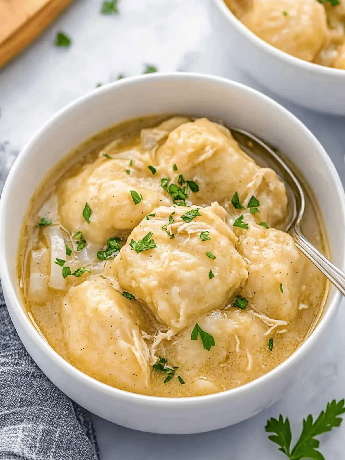 Slow Cooker Chicken and Dumplings