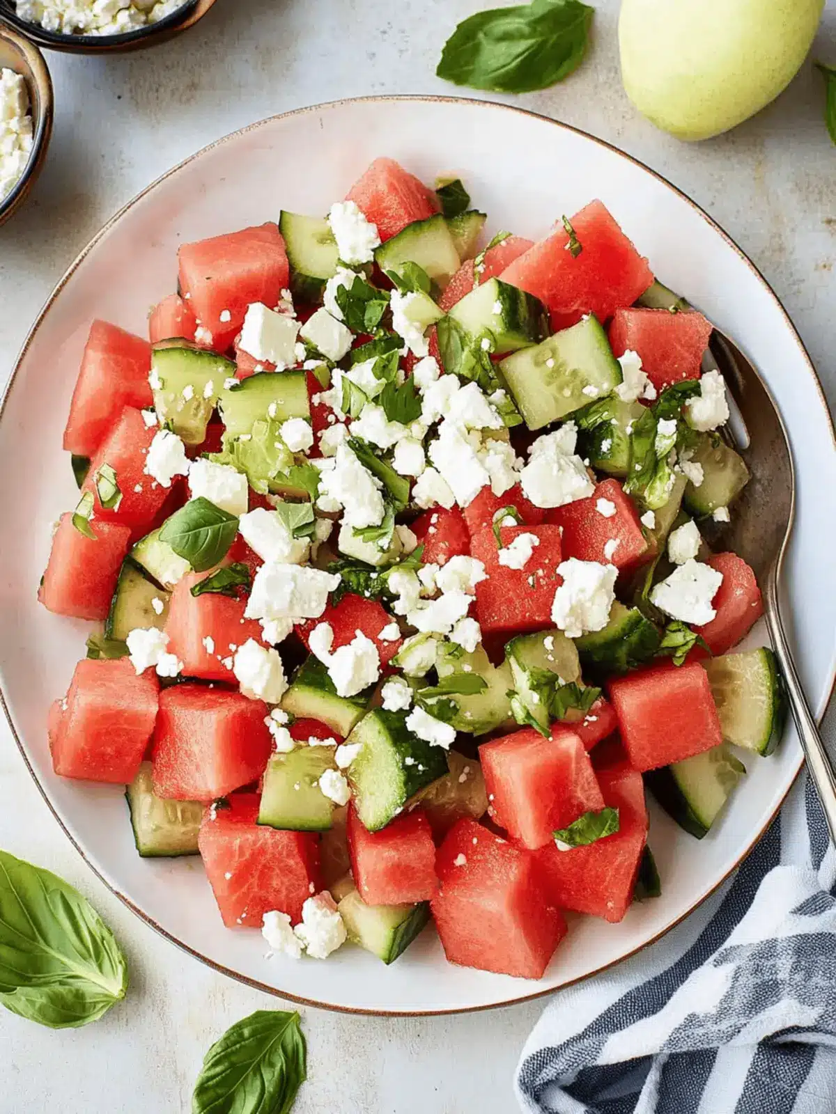 Watermelon Salad with Feta: Your Ultimate Summer Refreshment
