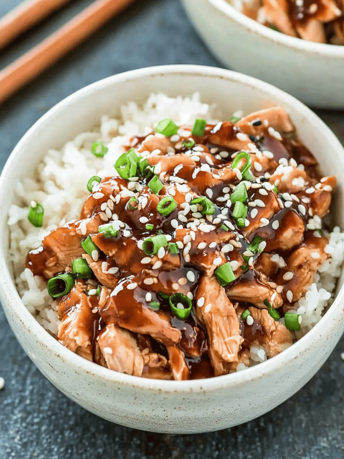 Crock Pot Teriyaki Chicken