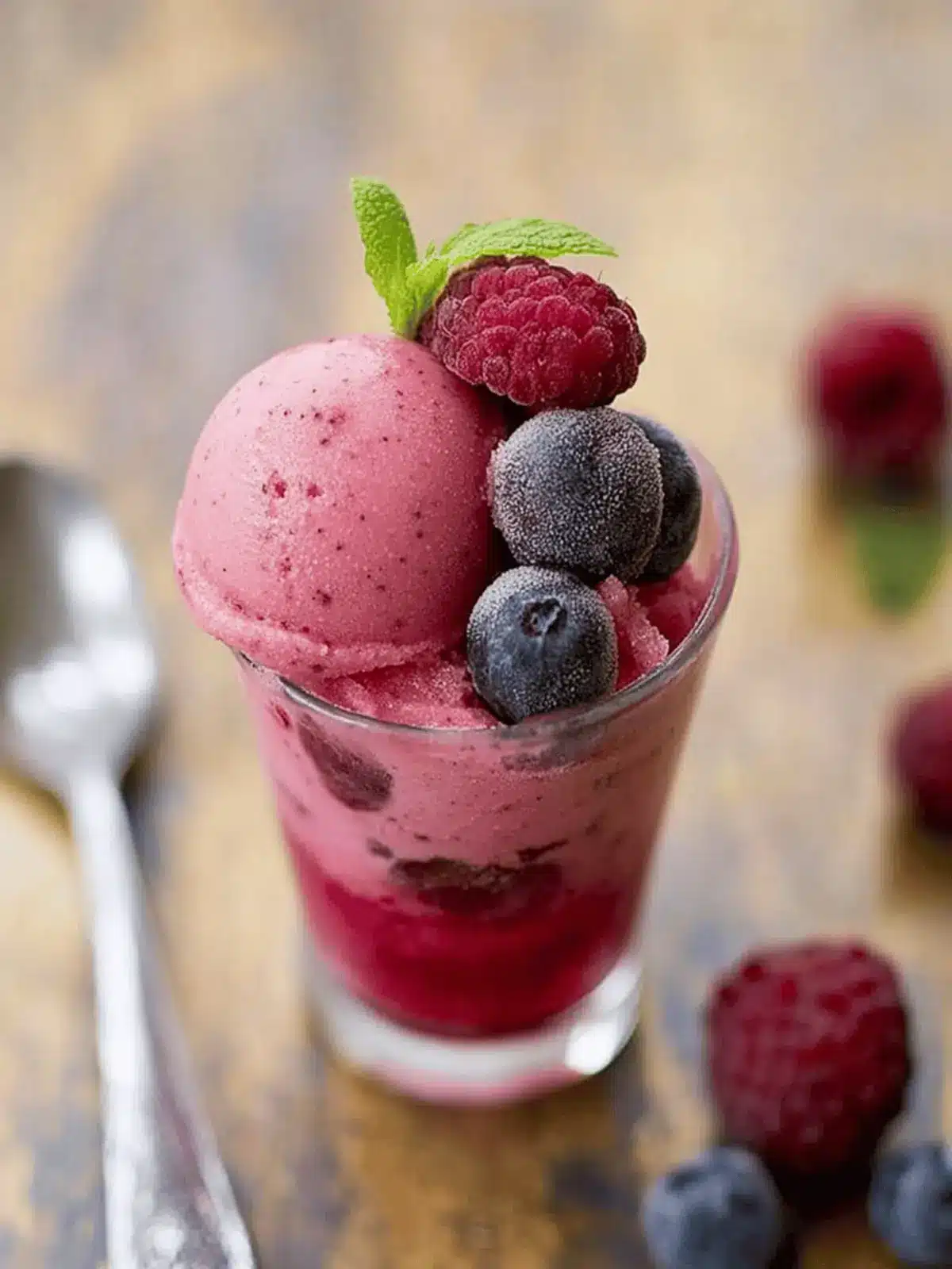 Delight in Homemade Plum Sorbet: A Sweet Summer Treat
