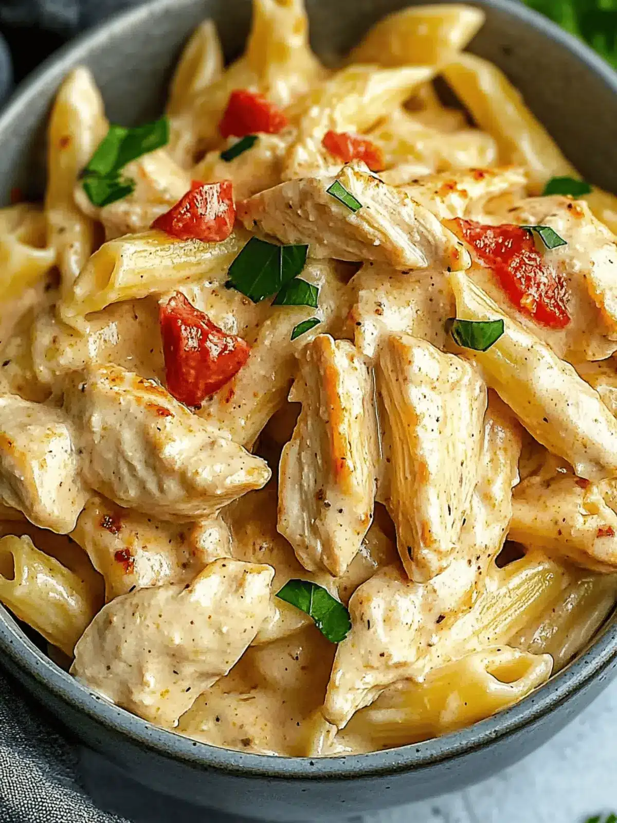 Crock Pot Creamy Cajun Chicken Pasta That's Pure Comfort