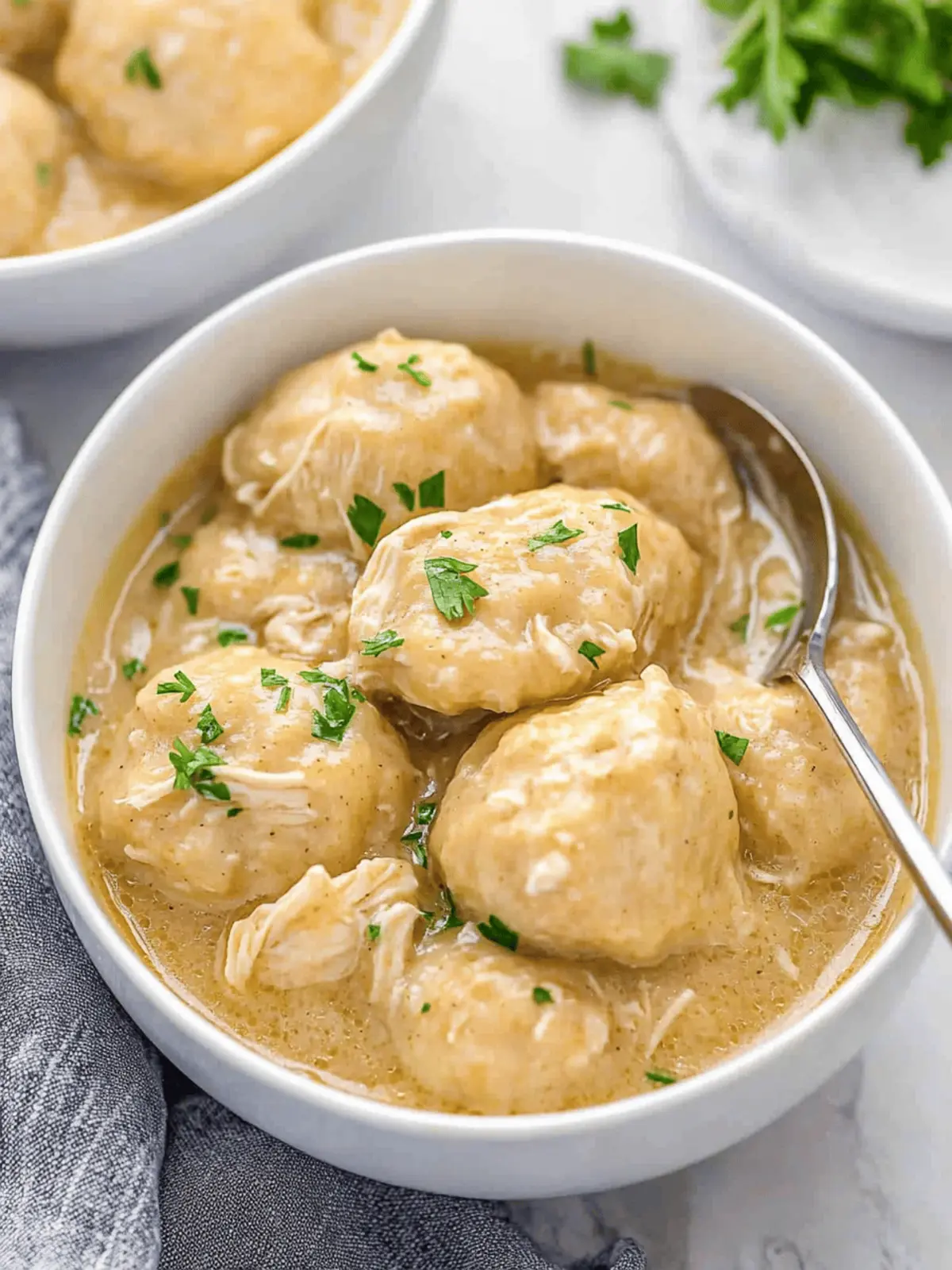 Slow Cooker Chicken and Dumplings