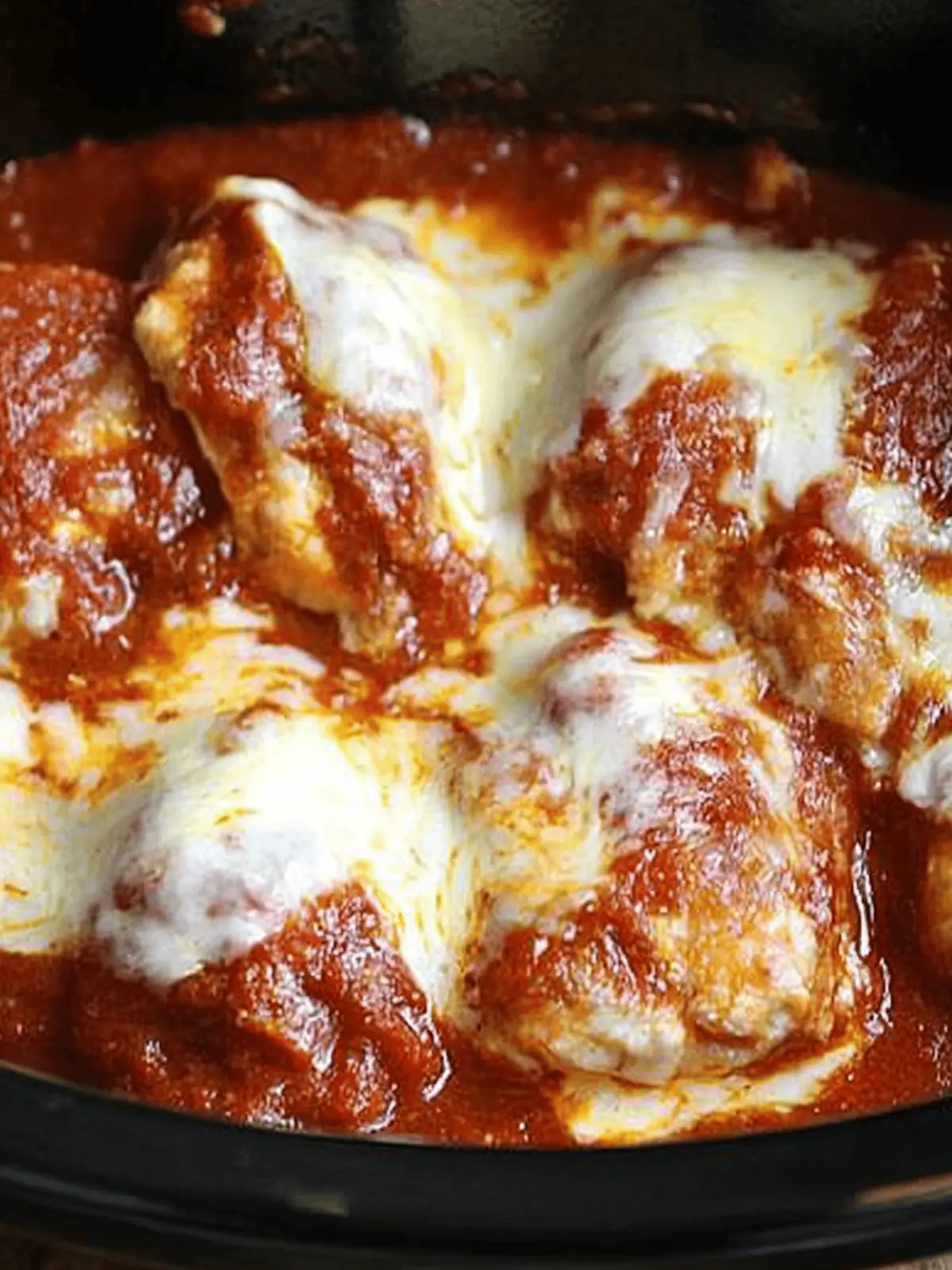 Crock-Pot Chicken Parmesan (A Lighter Version of the Classic)