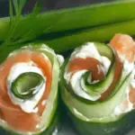 Smoked Salmon Cucumber Roll