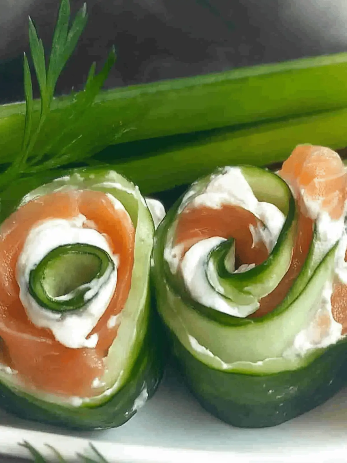 Smoked Salmon Cucumber Roll