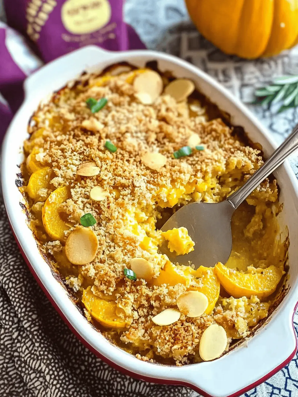 Cajun Squash Casserole