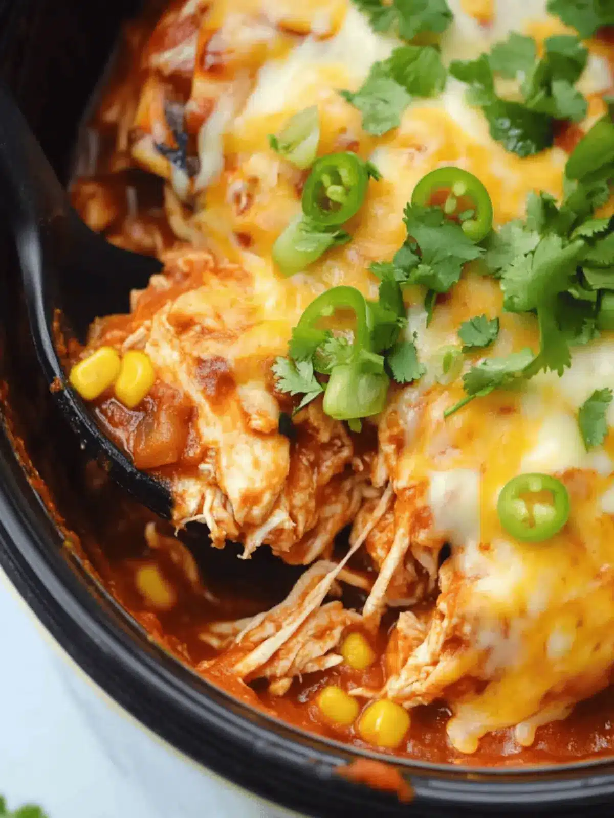 Chicken Enchiladas {Slow Cooker Recipe}