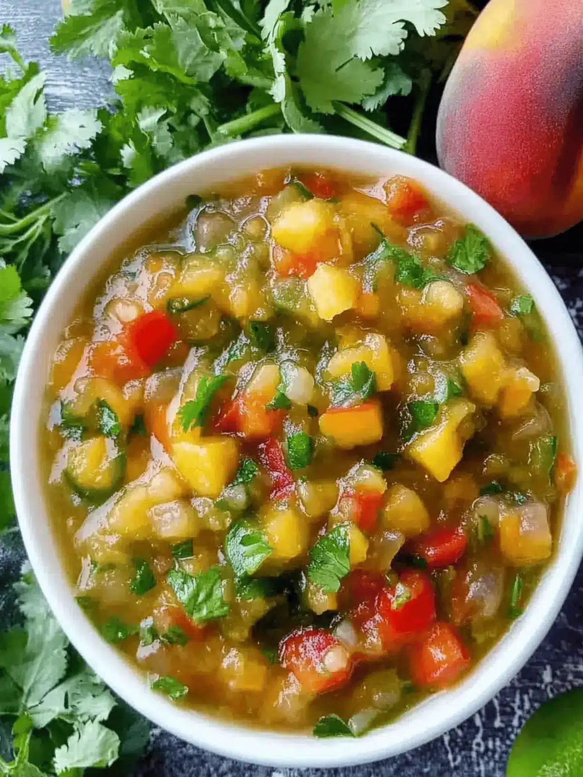 Jalapeno Peach Salsa: A Sweet and Spicy Homemade Delight
