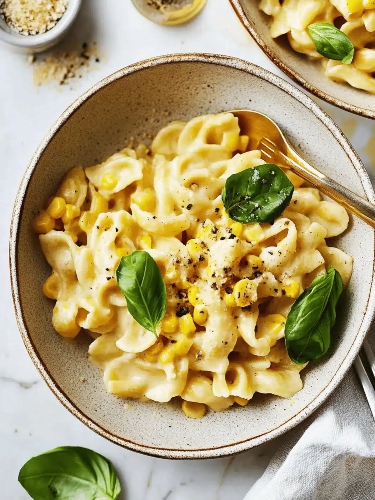 Creamy Corn Pasta