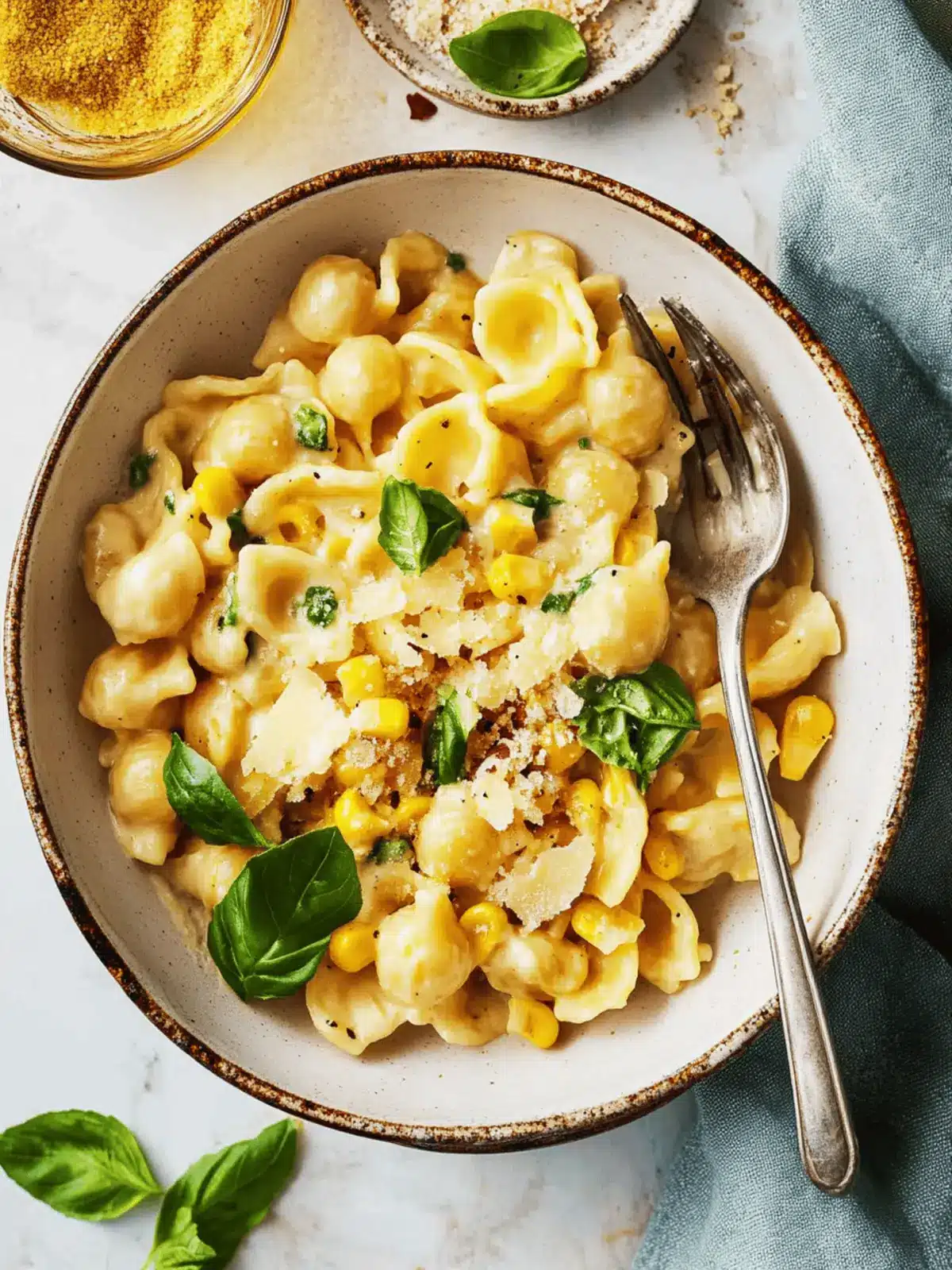 Creamy Corn Pasta