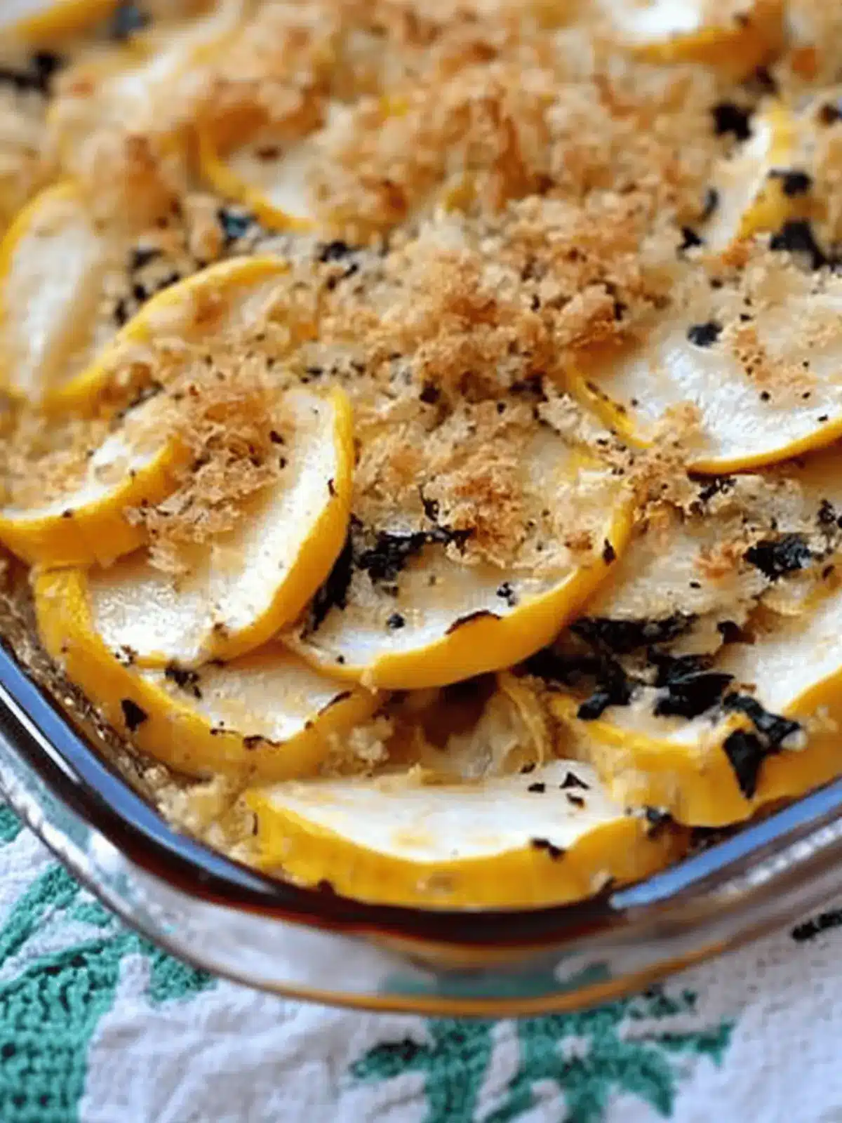 Pattypan Squash Bake