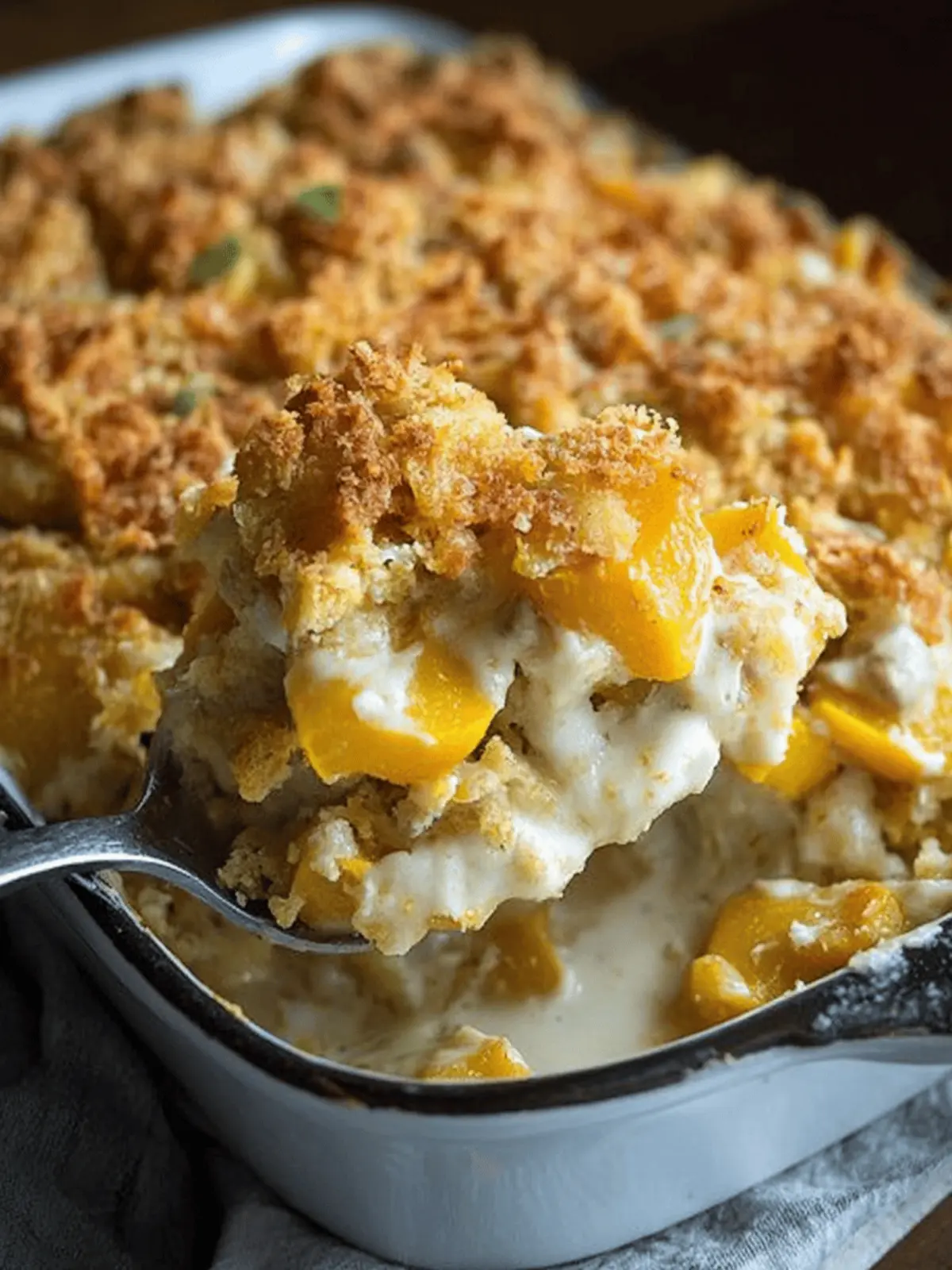 Cheesy Crispy Squash Casserole: Comfort Food You'll Crave