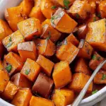 Easy Oven Roasted Maple Sweet Potatoes Recipe