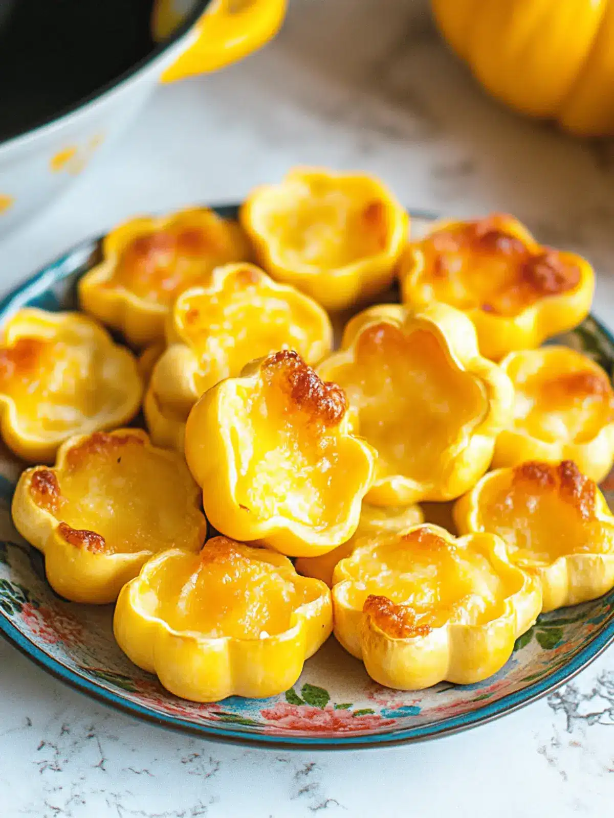 Stuffed Pattypan Squash