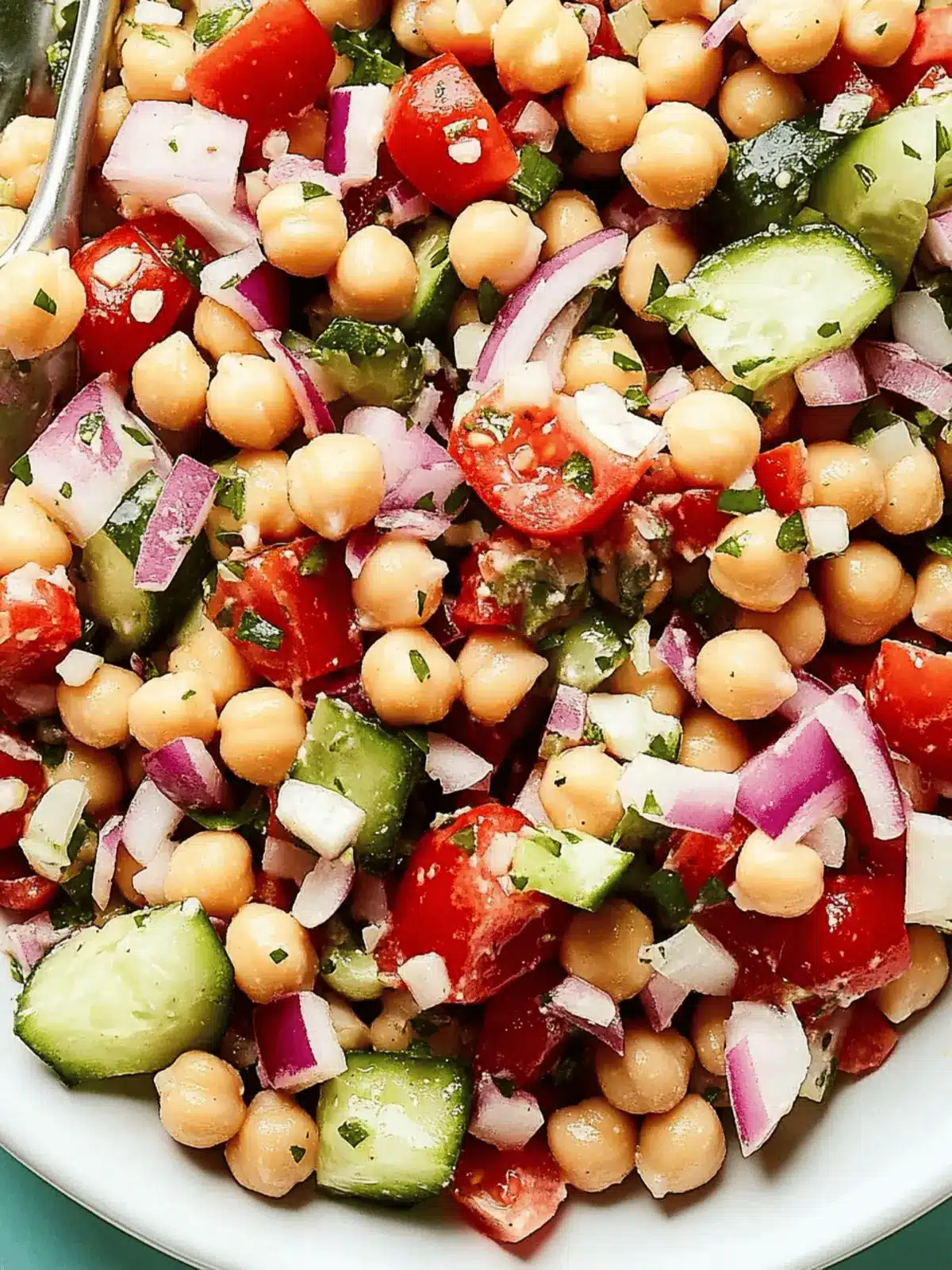 Mediterranean Chickpea Salad