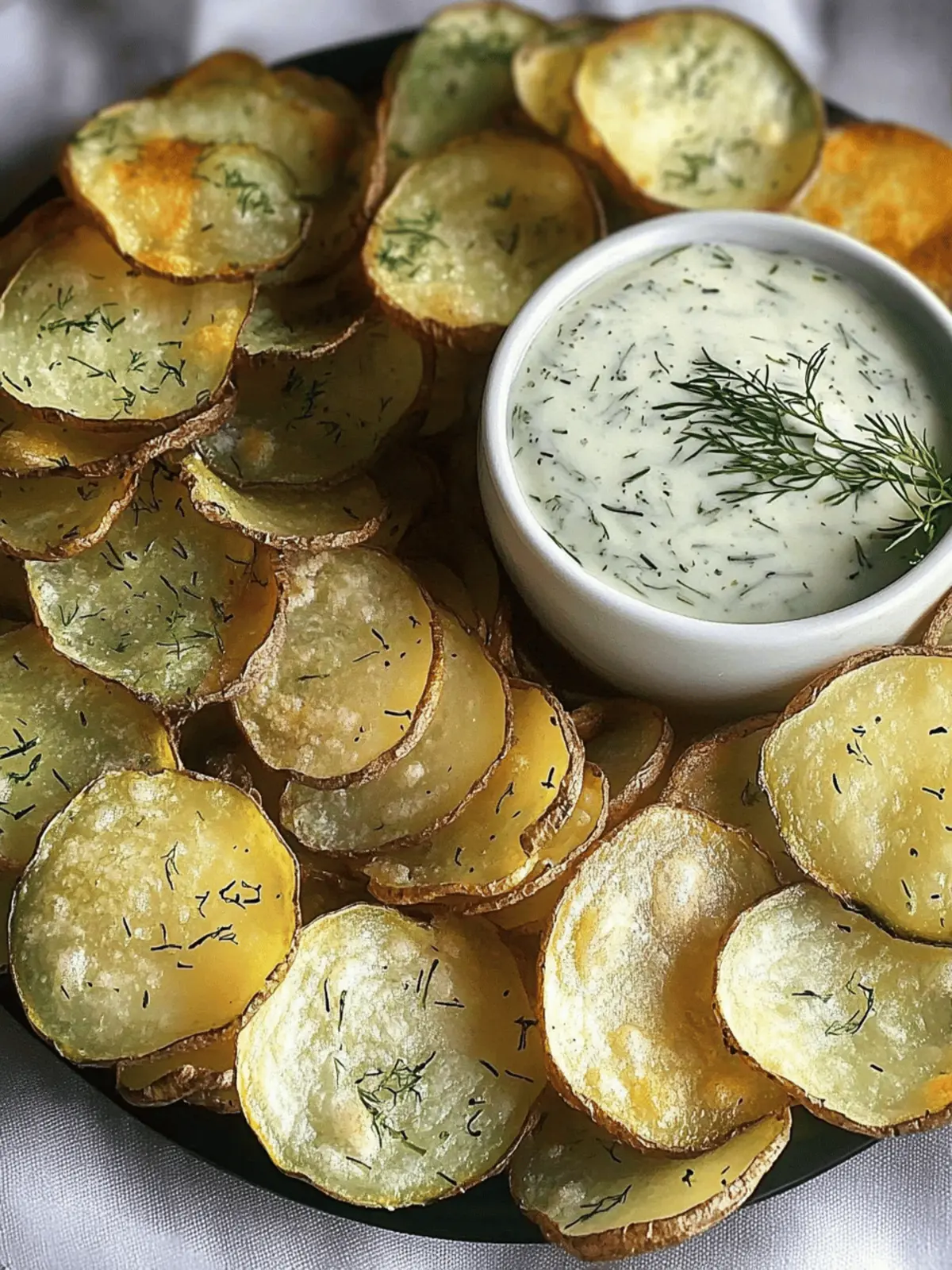 Homemade Dill Pickle Potato Chips That Crunch with Flavor