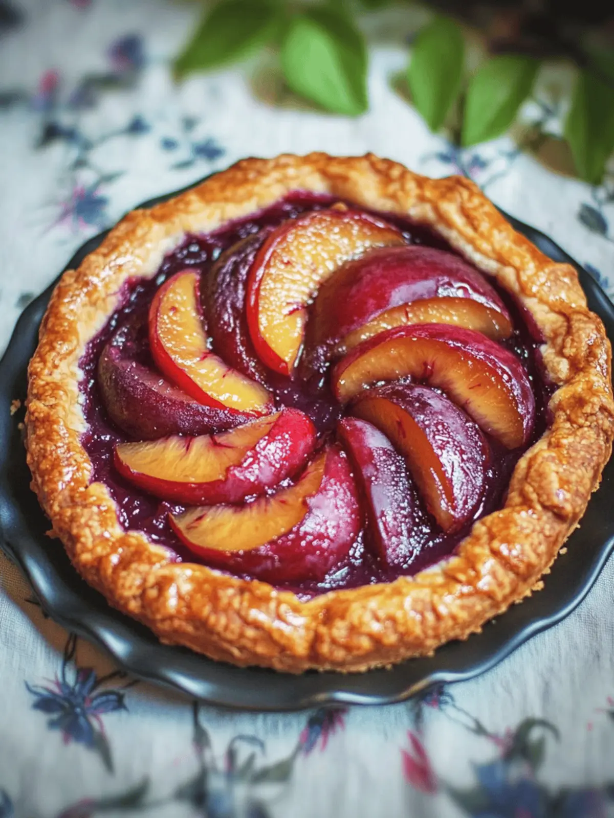 Absolutely Scrumptious Plum Tart to Wow Your Guests