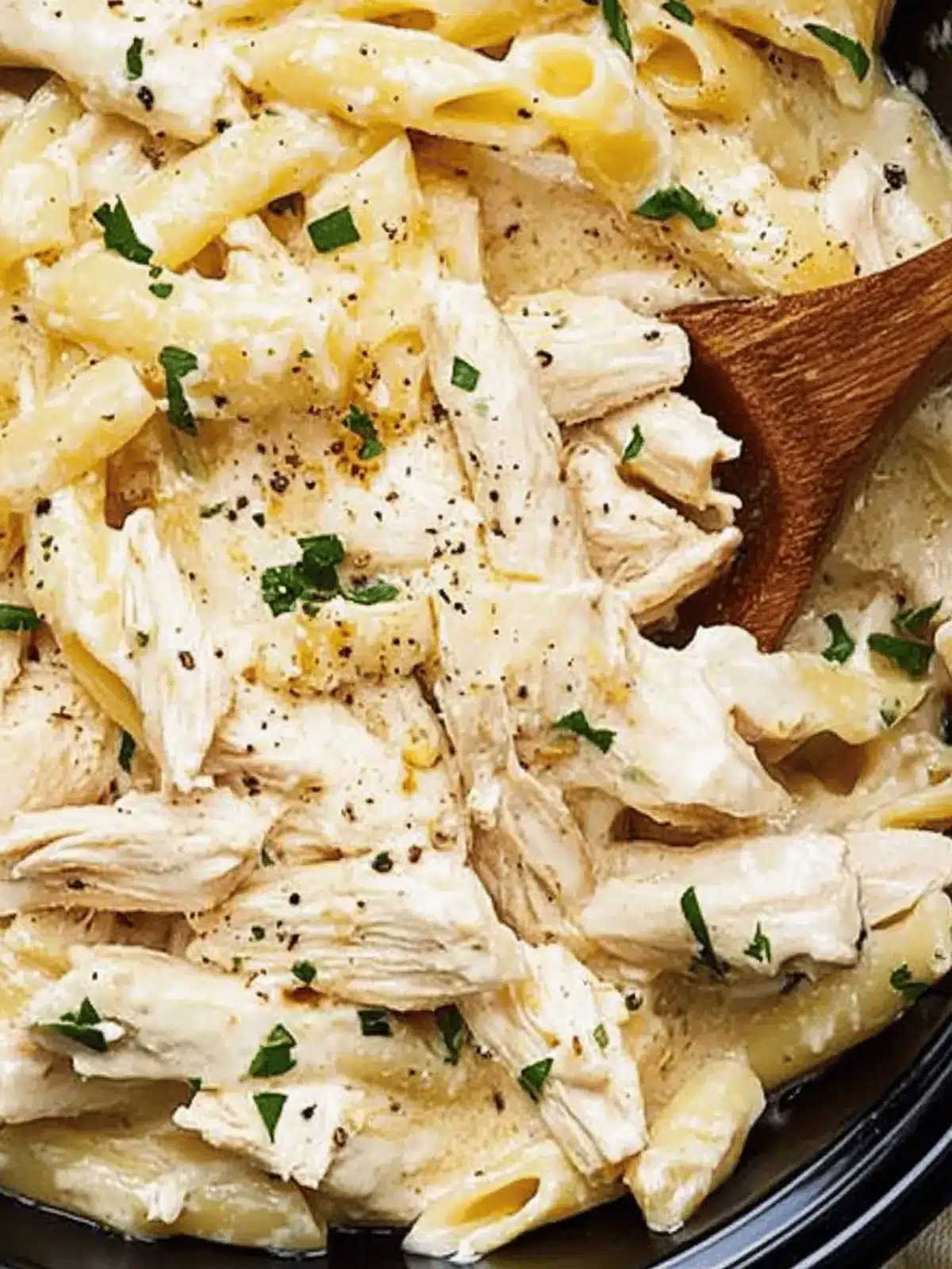 Slow-Cooker Chicken Alfredo