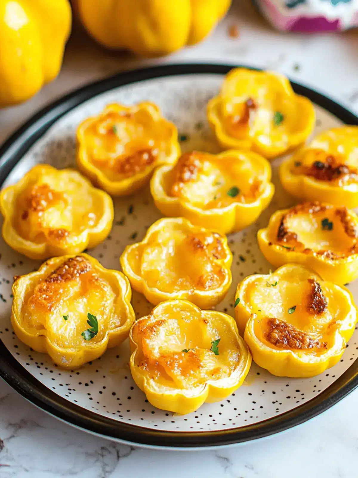 Mouthwatering Stuffed Pattypan Squash for Easy Entertaining