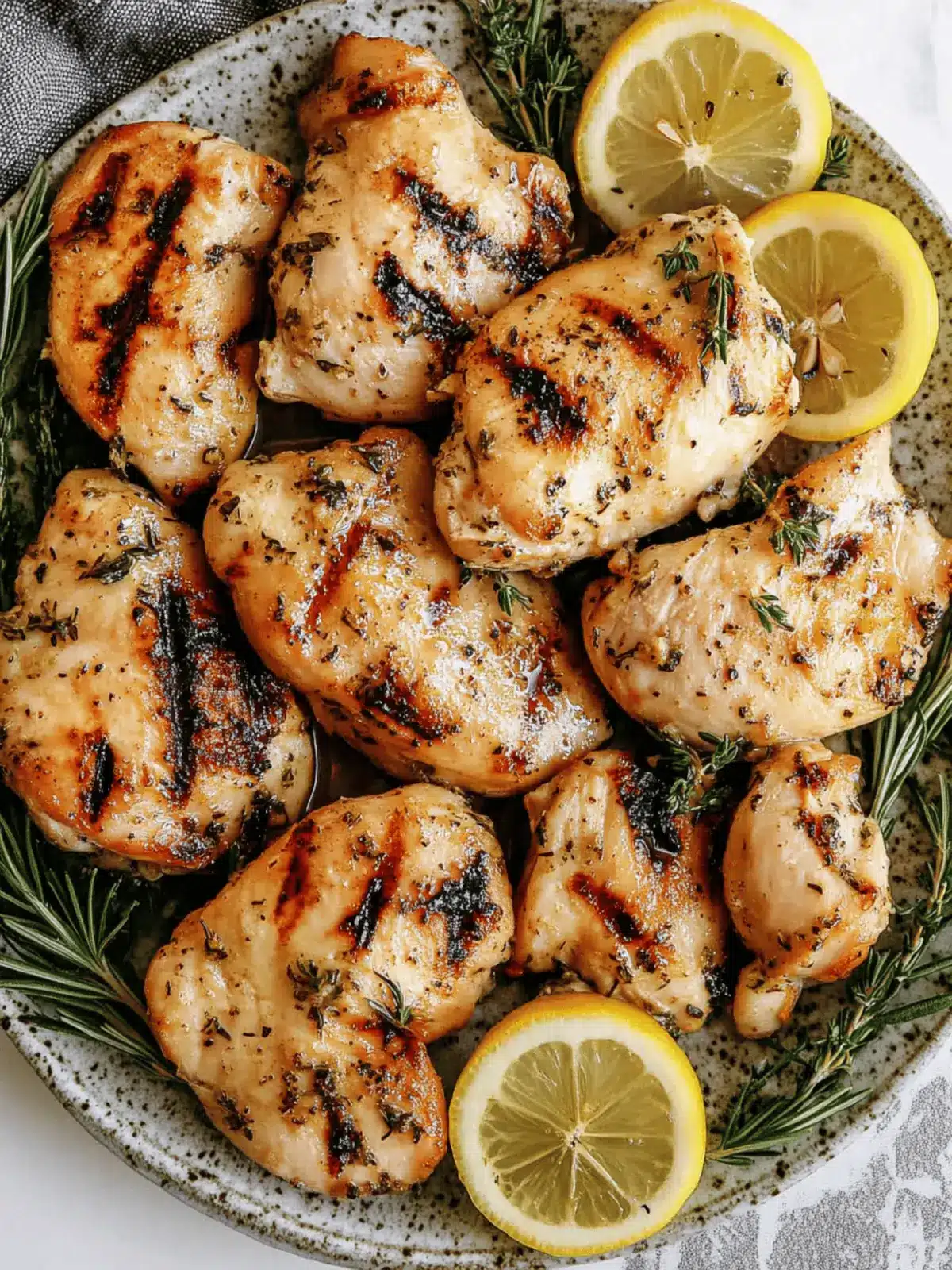 Lemon Herb Grilled Chicken