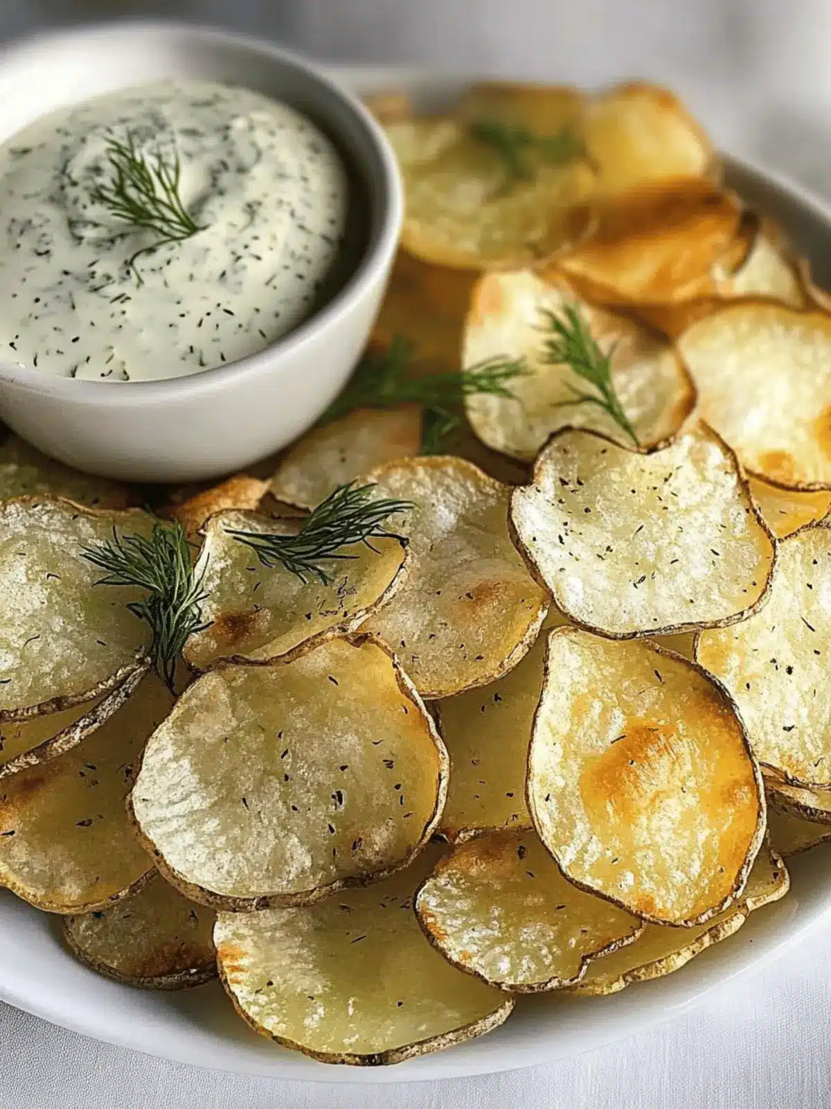 Homemade Dill Pickle Potato Chips That Crunch with Flavor