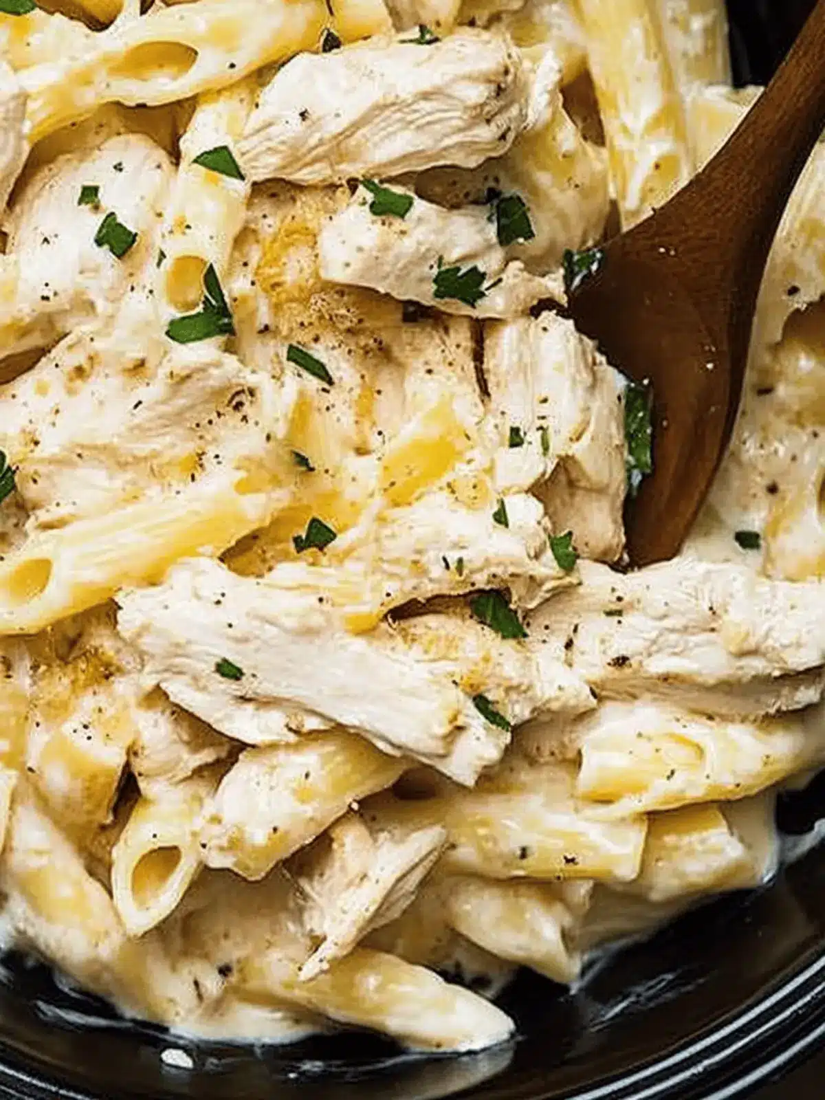 Slow-Cooker Chicken Alfredo