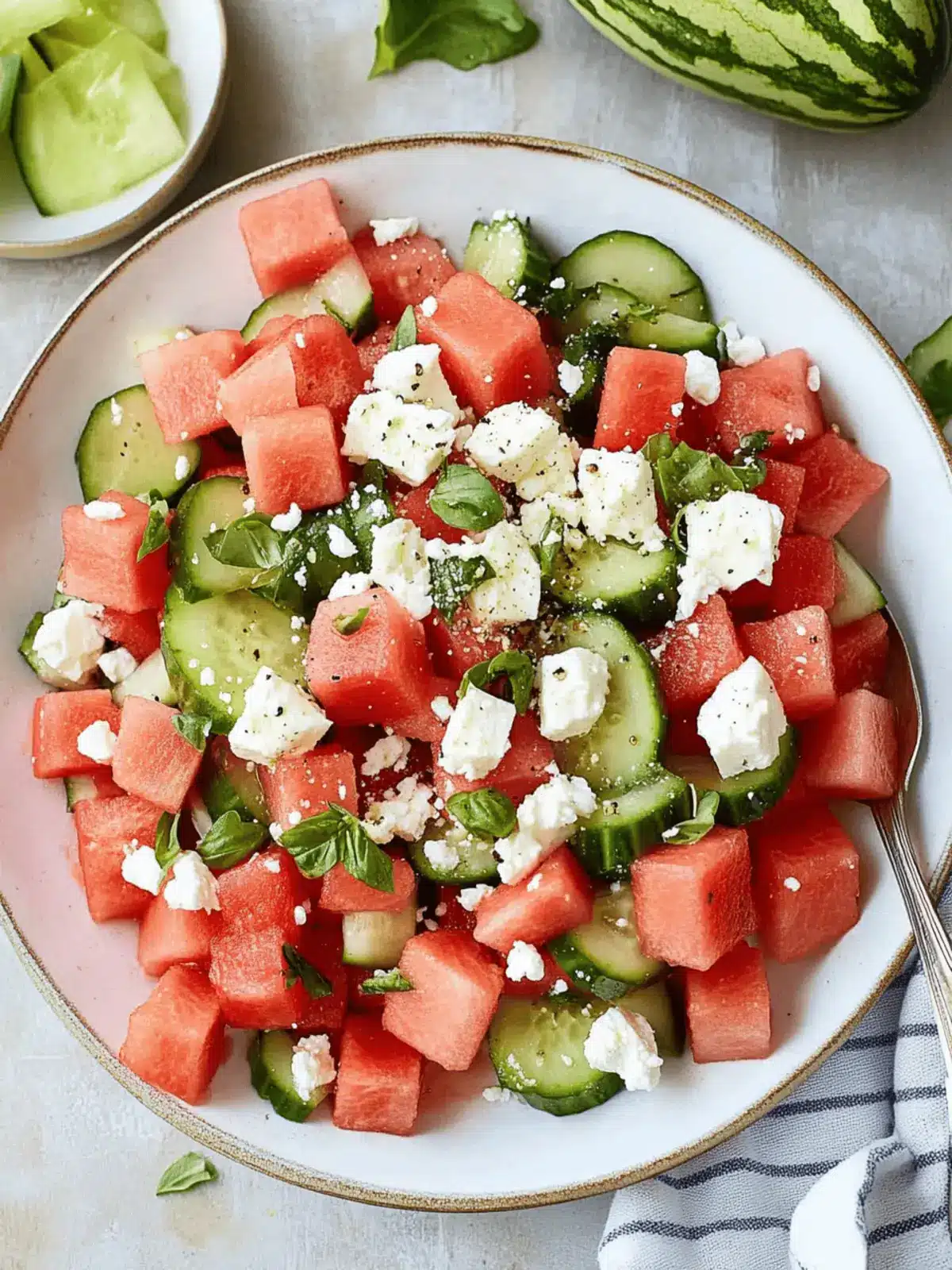 Watermelon Salad with Feta: Your Ultimate Summer Refreshment
