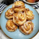 Peach Pie Cruffins