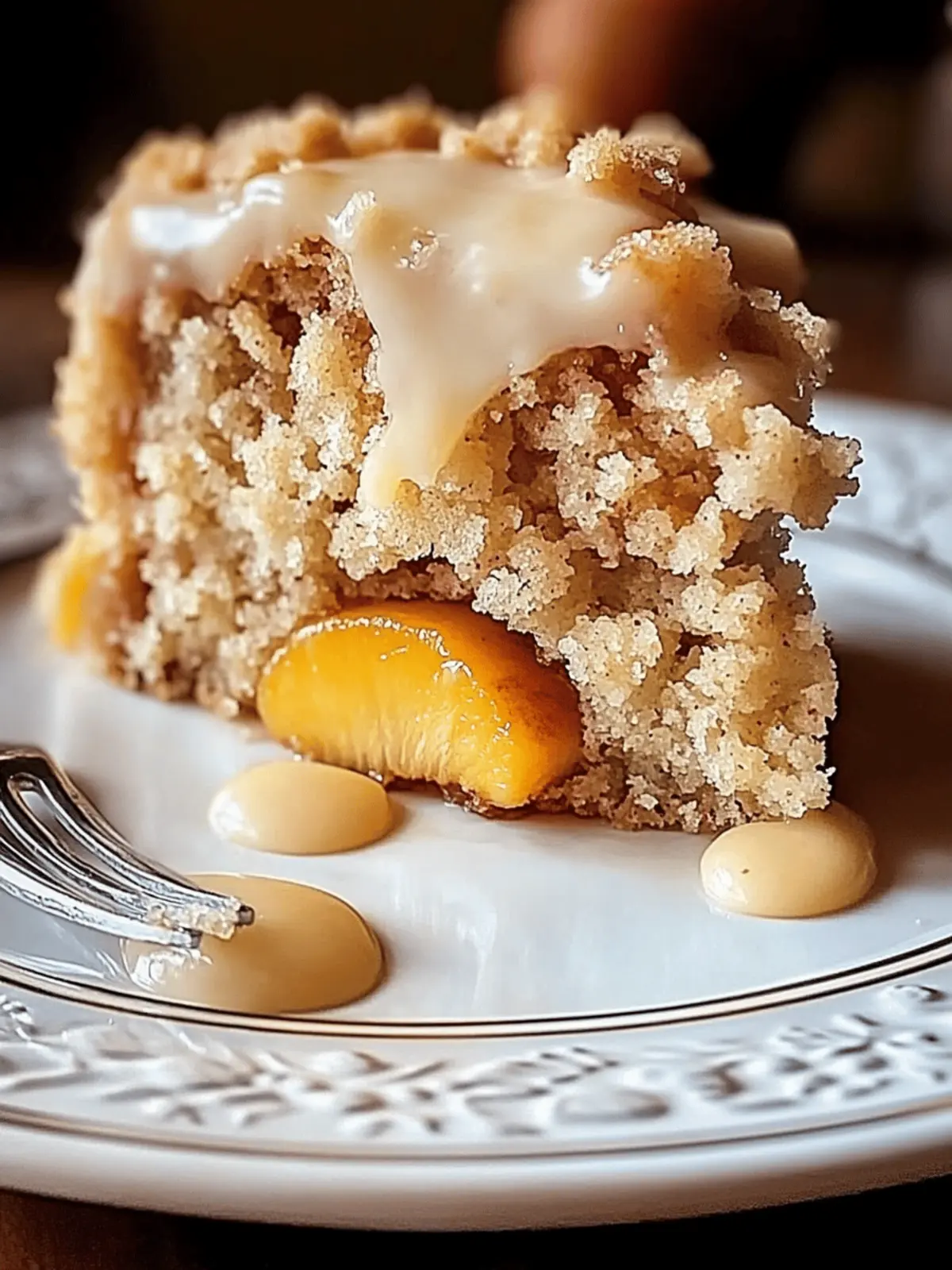 Southern Peach Crumb Cake Recipe That Delivers Sweet Nostalgia