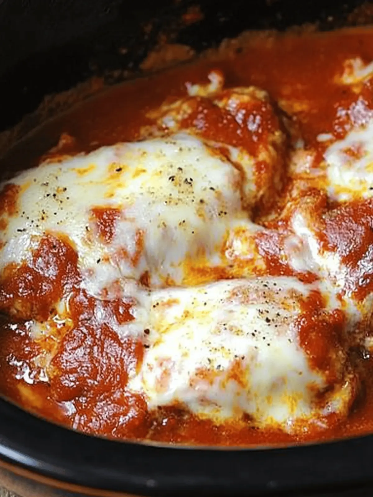 Crock-Pot Chicken Parmesan That's Easy and Guilt-Free 5 Crock-Pot Chicken Parmesan (A Lighter Version of the Classic)