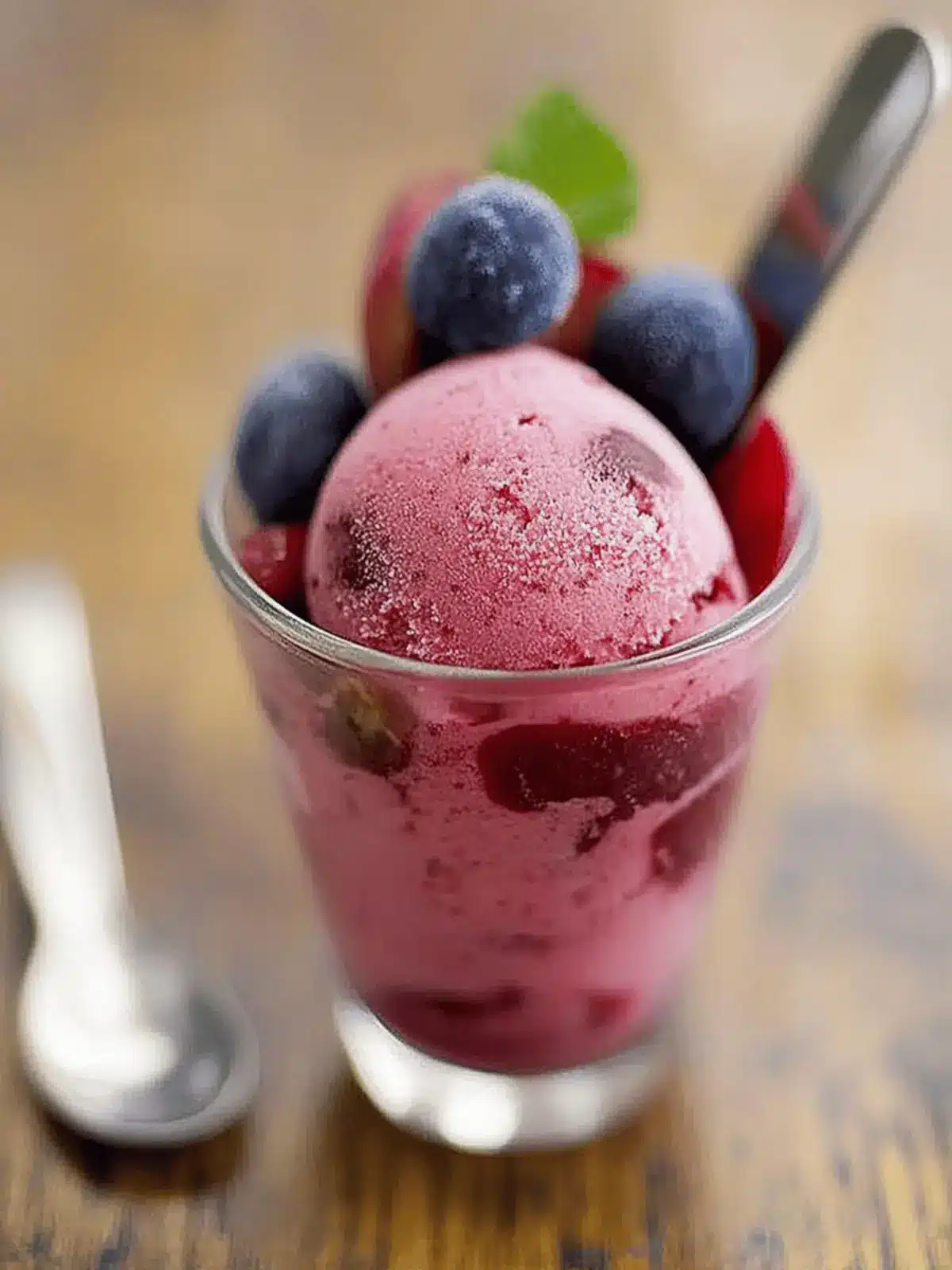 Delight in Homemade Plum Sorbet: A Sweet Summer Treat