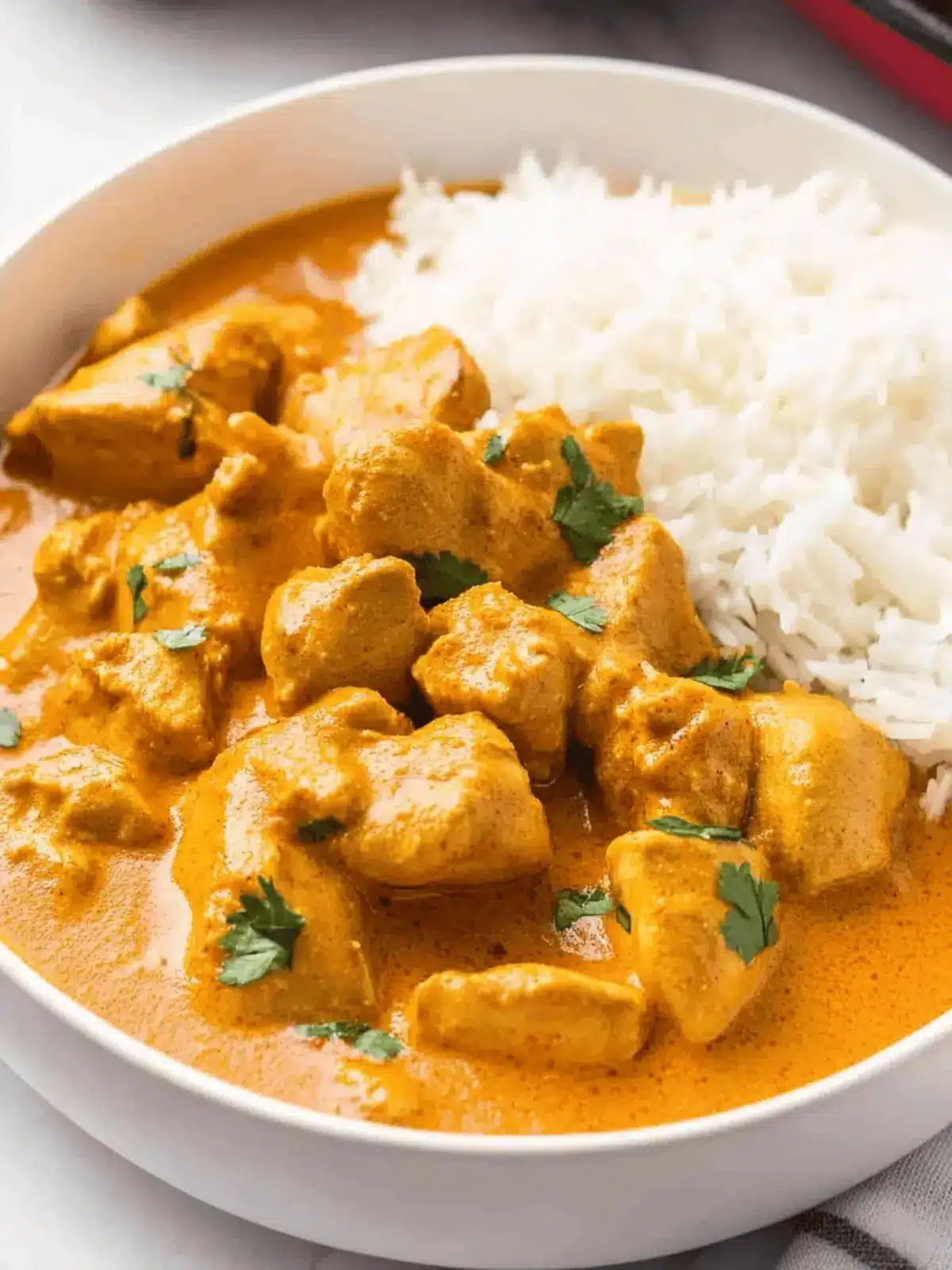 Slow Cooker Butter Chicken