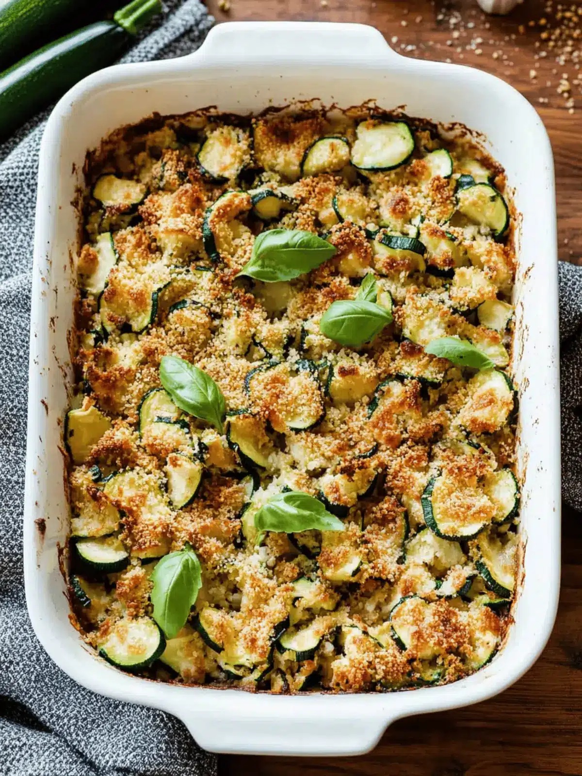 Easy Zucchini Casserole Recipe