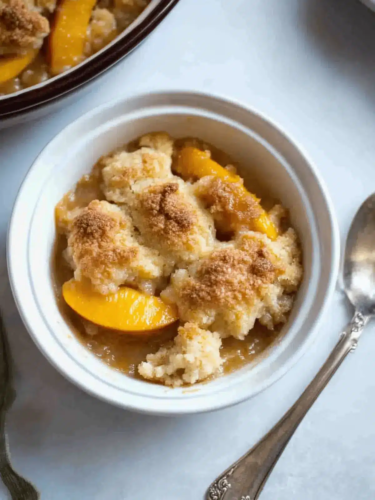 Irresistible Peach Cobbler You'll Crave All Year Long