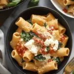 Baked Goat Cheese Pasta