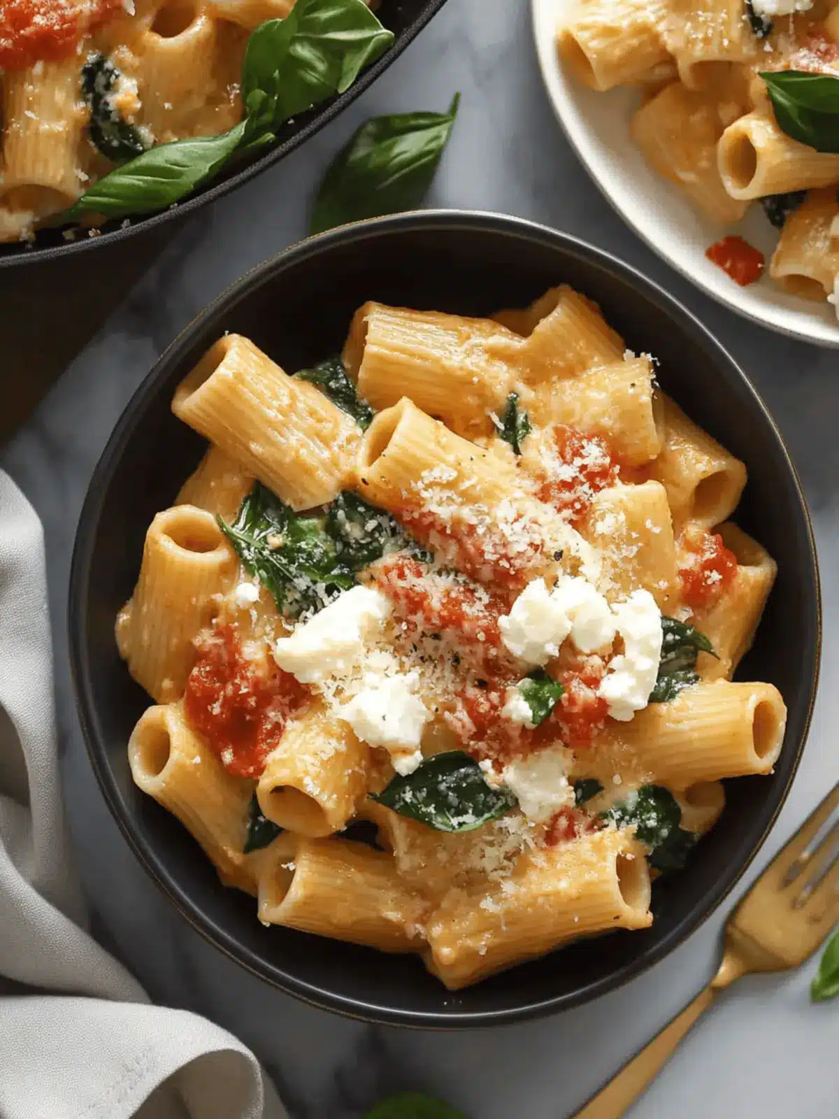 Delicious Baked Goat Cheese Pasta for a Cozy Family Dinner 5 Baked Goat Cheese Pasta