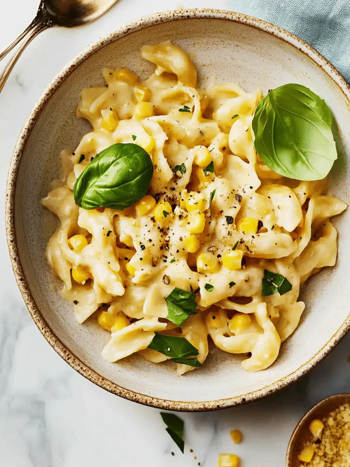 Creamy Corn Pasta