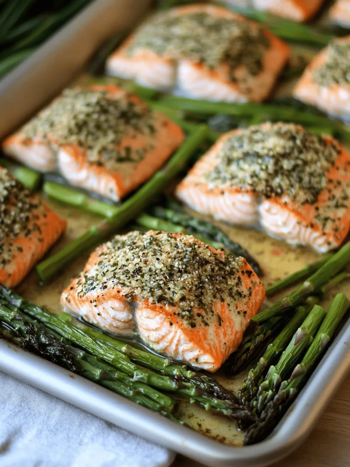 Savory Sheet Pan Salmon and Asparagus in 30 Minutes