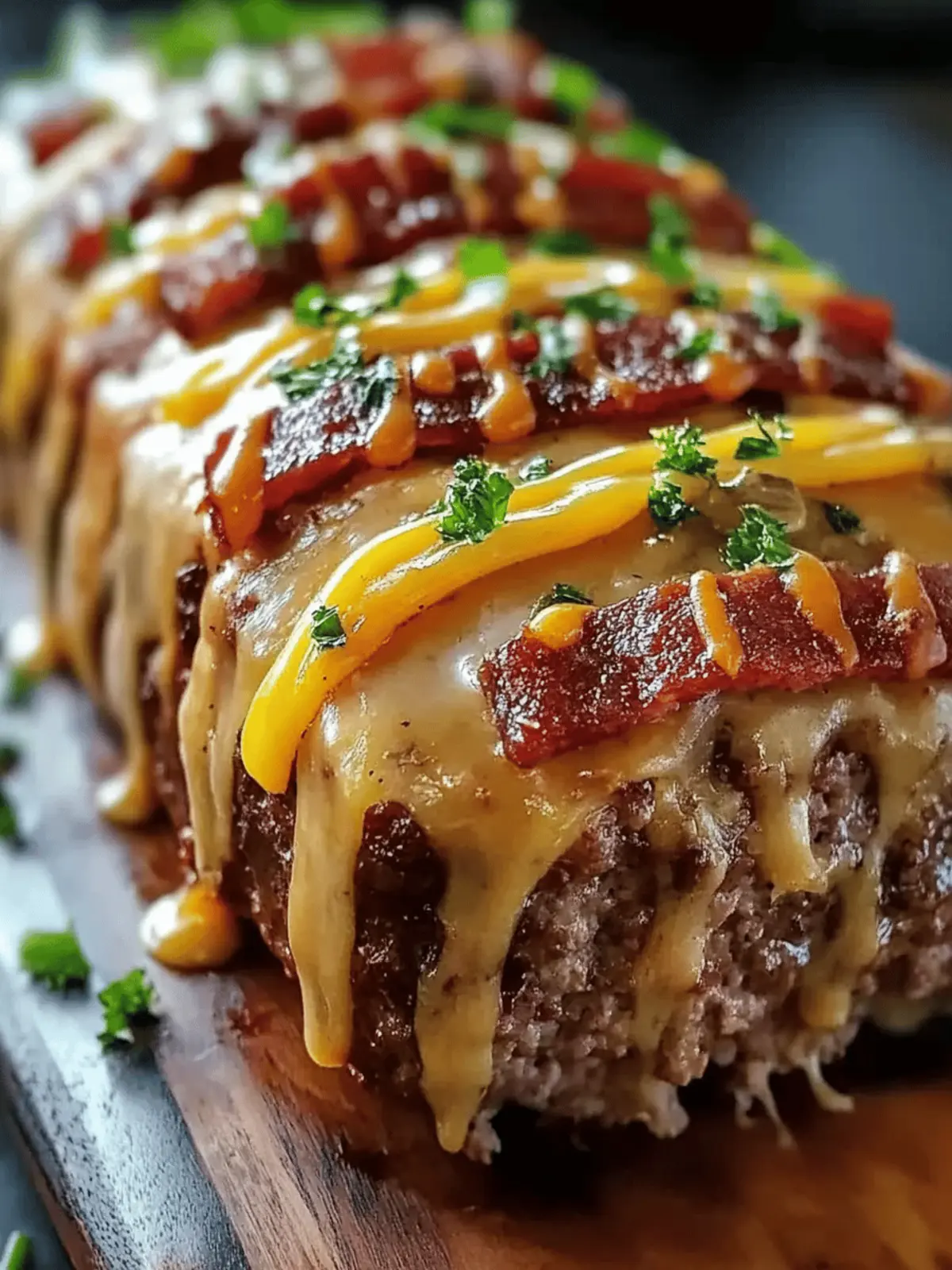Bacon Cheeseburger Meatloaf