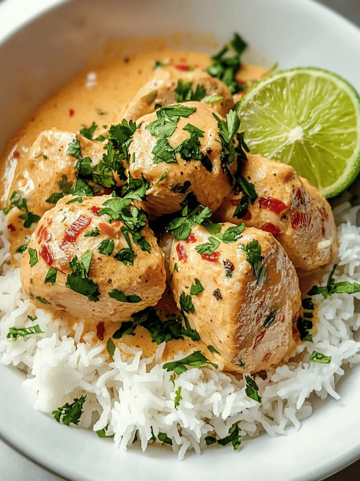 Crockpot Coconut Lime Chicken