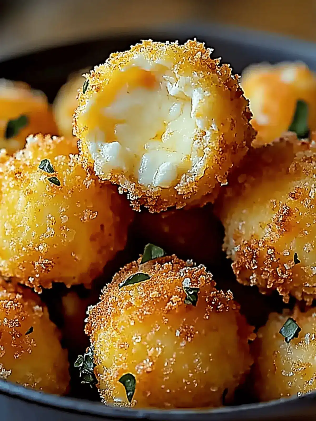 Cheesy Parmesan Mozzarella Bites
