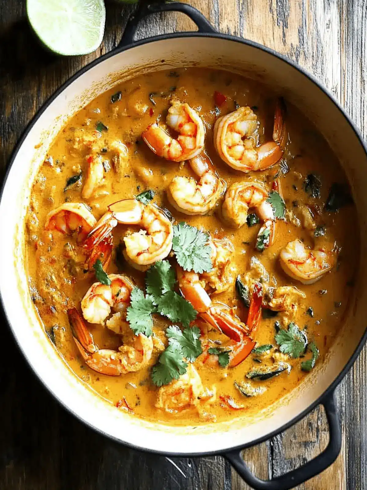 Thai Coconut Shrimp Curry