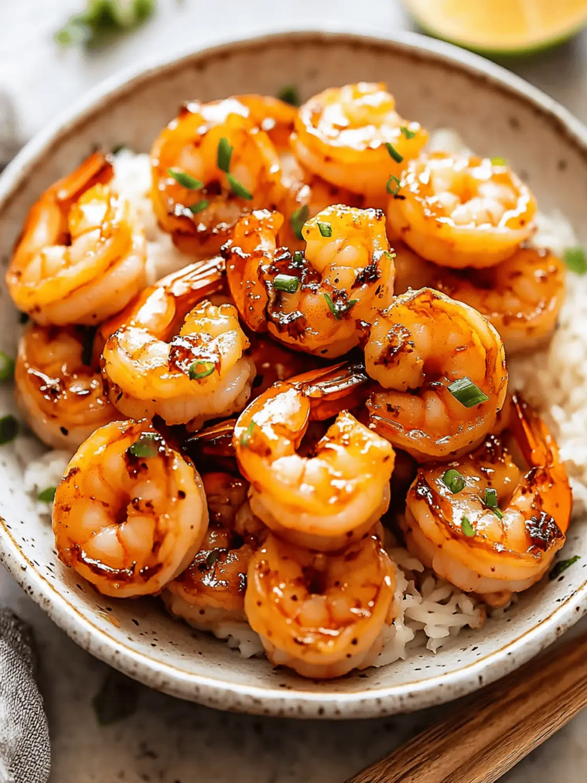 10 Minute Honey Garlic Shrimp