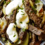 Low Carb Keto Philly Cheesesteak (Philly Cheesesteak in a Bowl)
